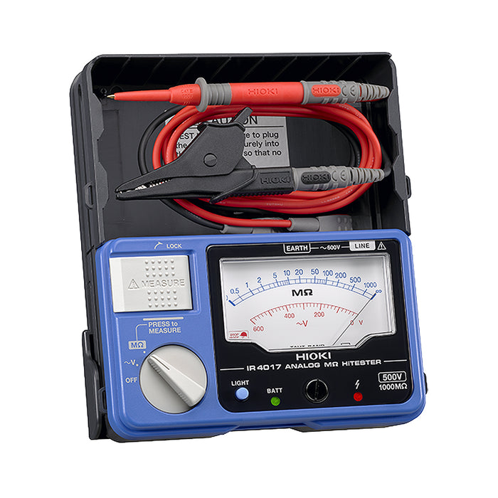 Đồng hồ kim kiểm tra điện trở cách điện DC 500V Hioki IR4017-20