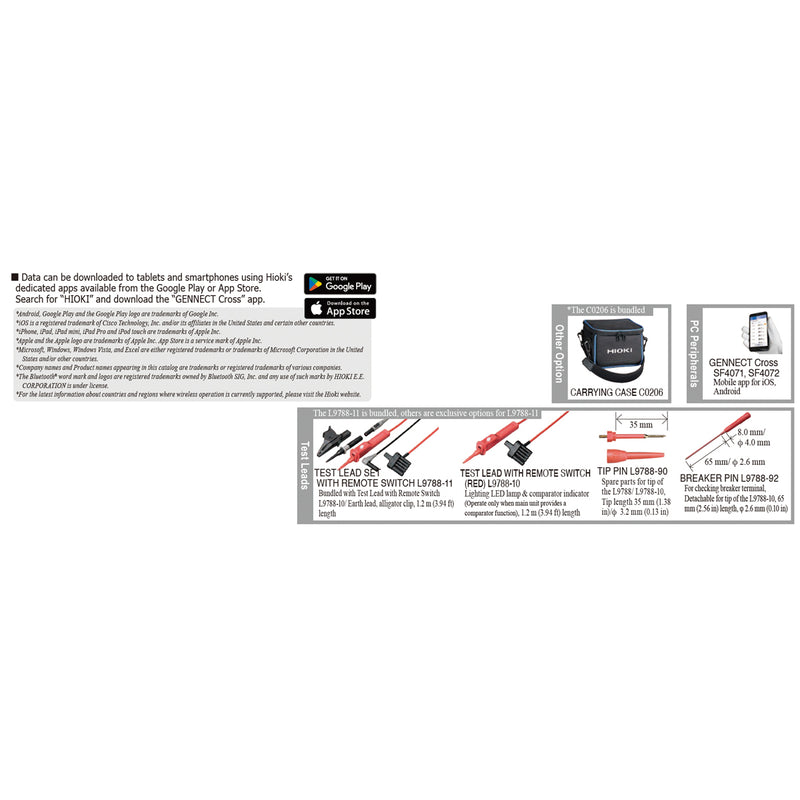 Thiết bị đo kiểm tra chập mach, hở mạch diode bypass Hioki FT4310 có Bluetooth