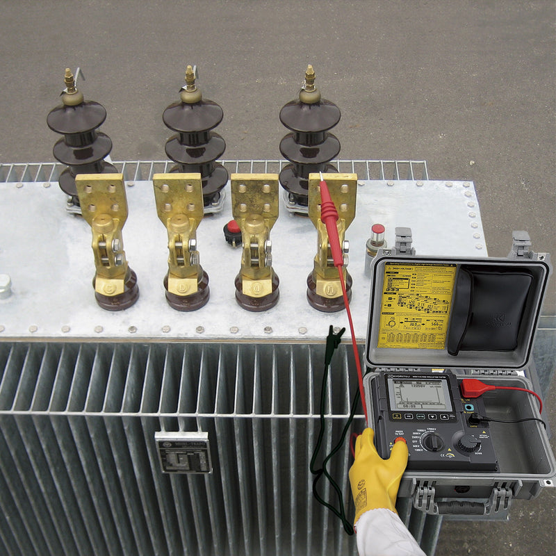 Thiết bị đo điện trở điện áp cao 12.000V kỹ thuật số Kyoritsu Kew 3128, dải đo từ 500V - 12.000V