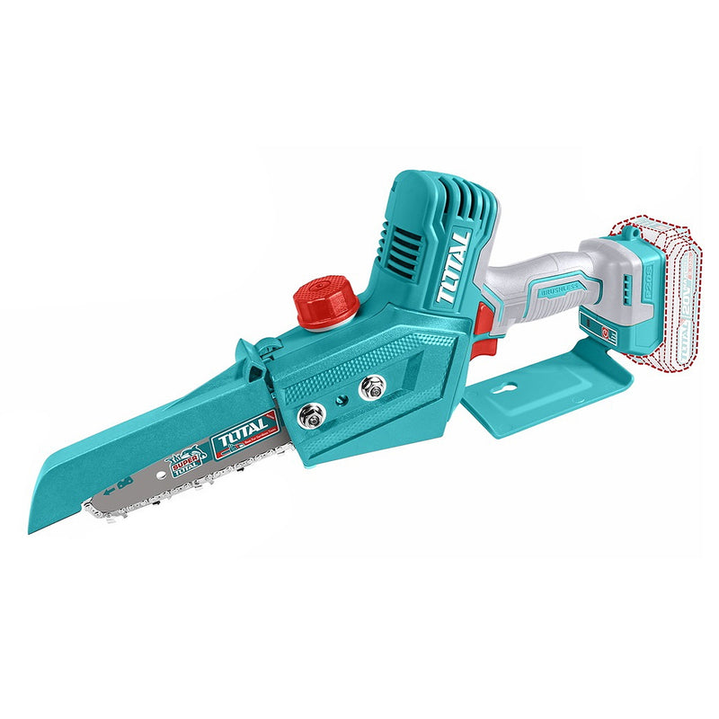 Máy cưa xích mini không chổi than dùng Pin 20V Total TGSLI20686 chiều dài lam 6 inch (150mm)