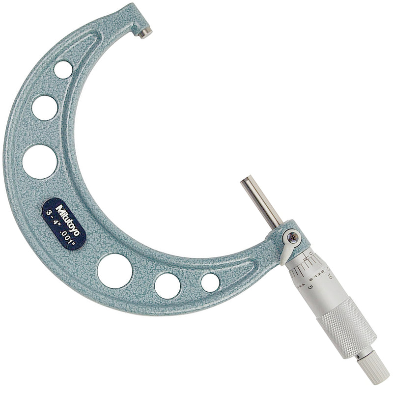 Bộ 12 cây Panme đo ngoài hệ Inch Mitutoyo Mã số 103-905-10, đáp ứng dãy đo từ 0 - 12 Inch