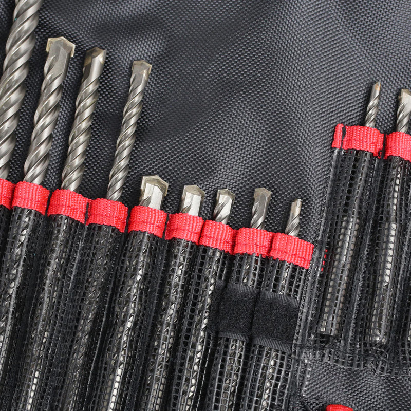 Bộ 17 mũi bê tông và mũi đục đầu gài SDS Total TACSD91701