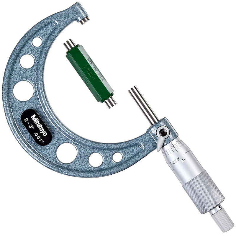 Bộ 6 cây Panme đo ngoài hệ Inch Mitutoyo Mã số 103-904-10, đáp ứng dãy đo từ 0 - 6 Inch