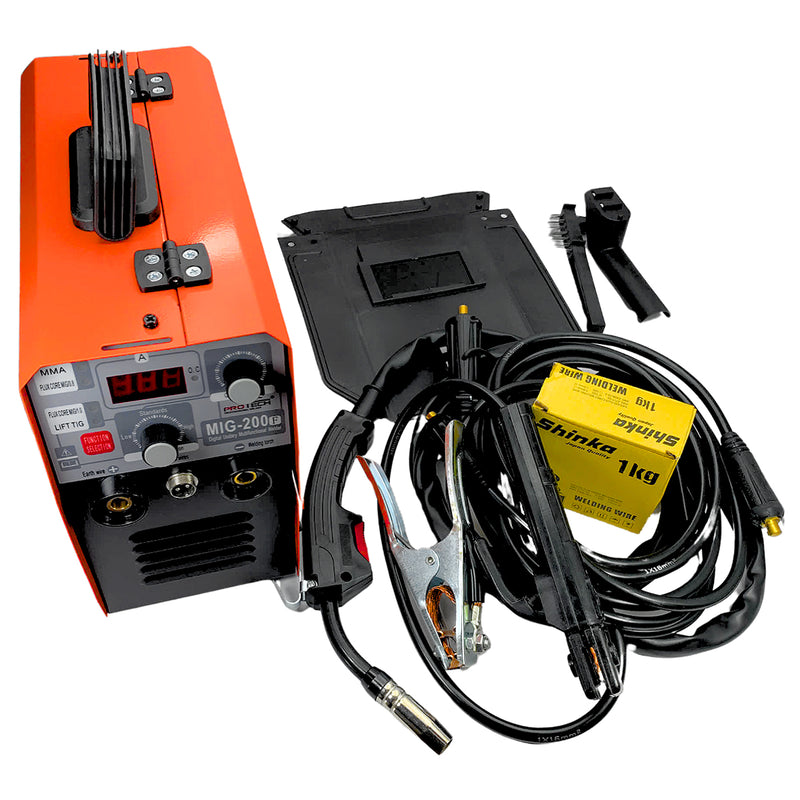 Máy hàn Mig 200A/220V Protech MIG 200F, dây hàn từ 0.8mm - 1.0mm