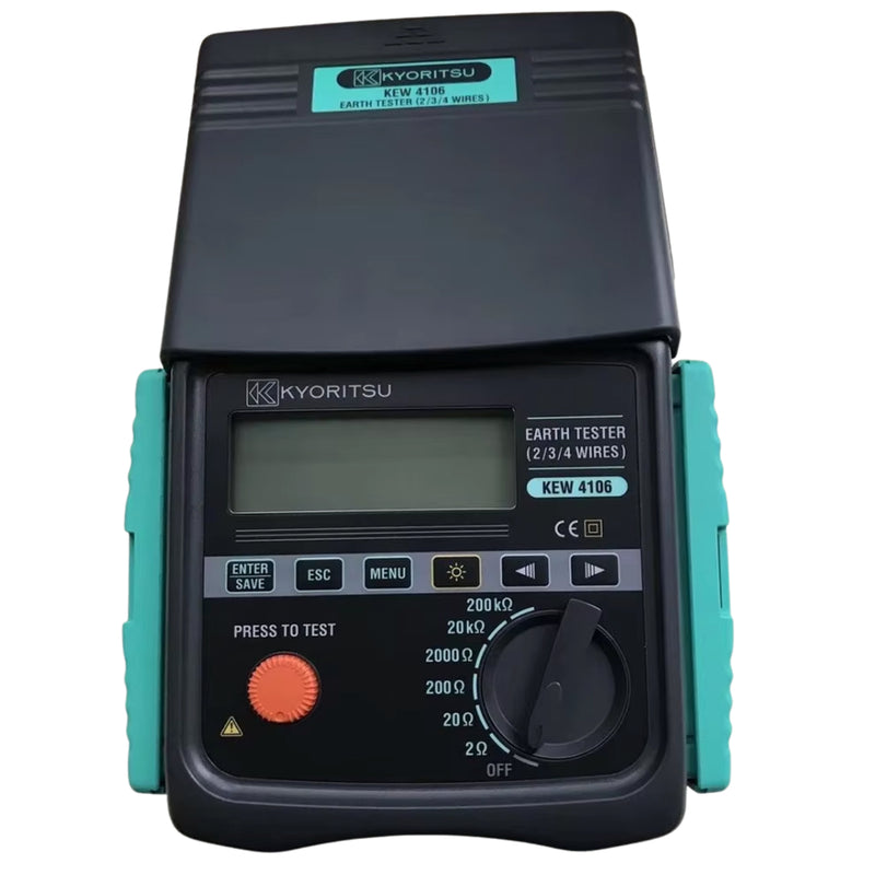 Thiết bị đo điện trở tiếp địa Kyoritsu Kew 4106 dải đo từ 2Ω - 200kΩ, có cổng USB