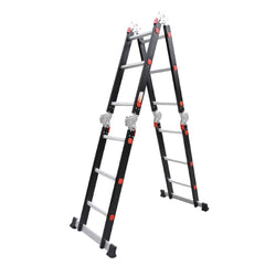 Có chân phụ / NKG-43: Chiều cao tối đa 3.5m - Số bậc 4x3 - Trọng lượng 13kg