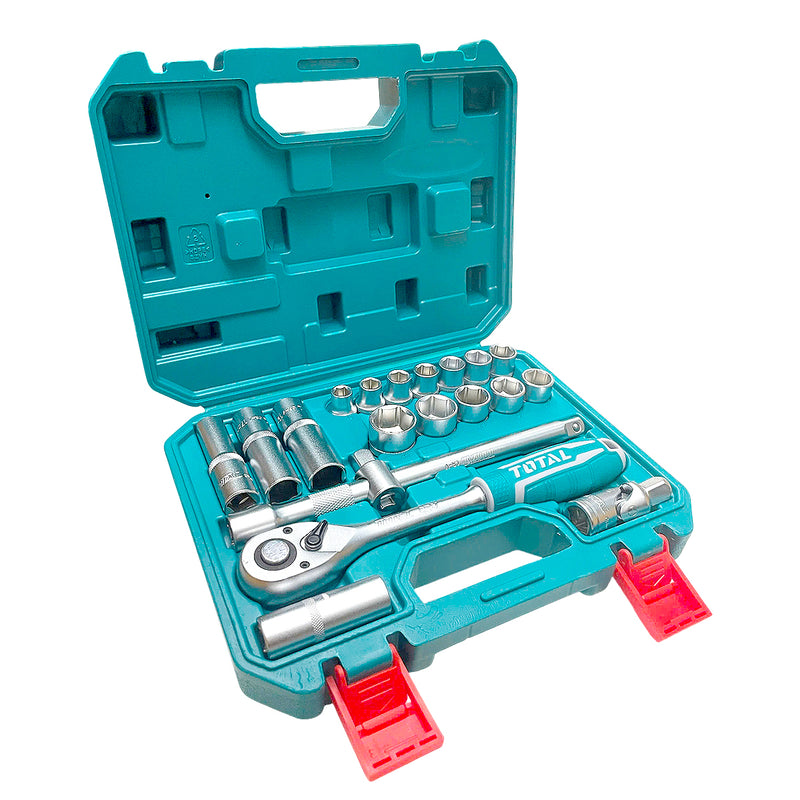 Bộ 20 đầu tuýp 1/2 inch TOTAL THT121201