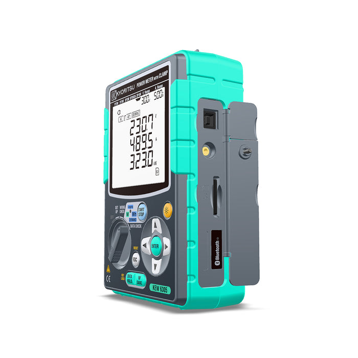 Thiết bị đo công suất Kyoritsu Model 6305-00 True RMS, có kết nối Bluetooth và cổng USB