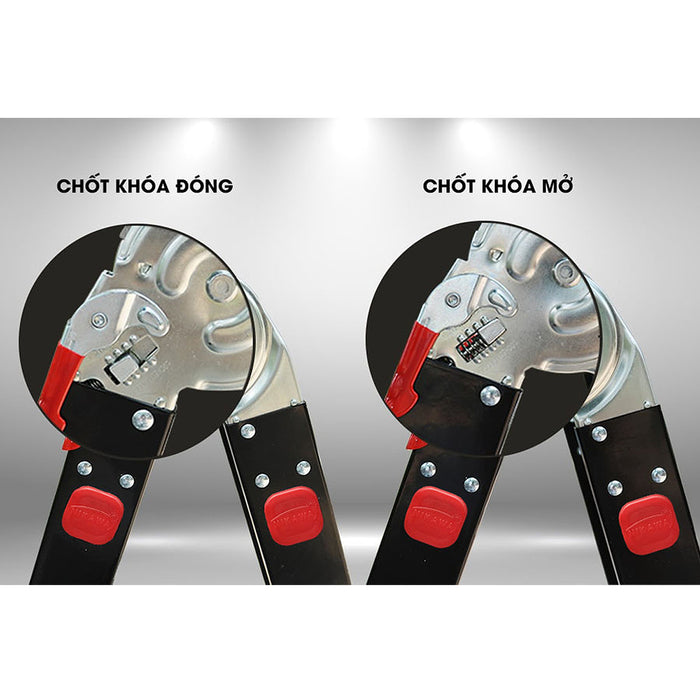 Thang nhôm gấp 4 đoạn Nikawa NKG Series