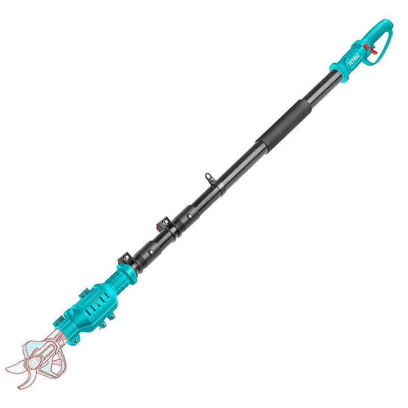 Thanh nối dài cho máy cắt cành dùng pin 16V Total TERLI1658 dài từ 1.7m - 2.2m (Chưa bao gồm Pin + sạc)