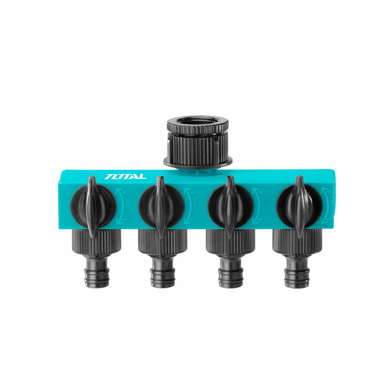 Khớp nối nhựa 4 hướng Total THHC604101 kích thước 3/4 inch - 1 inch