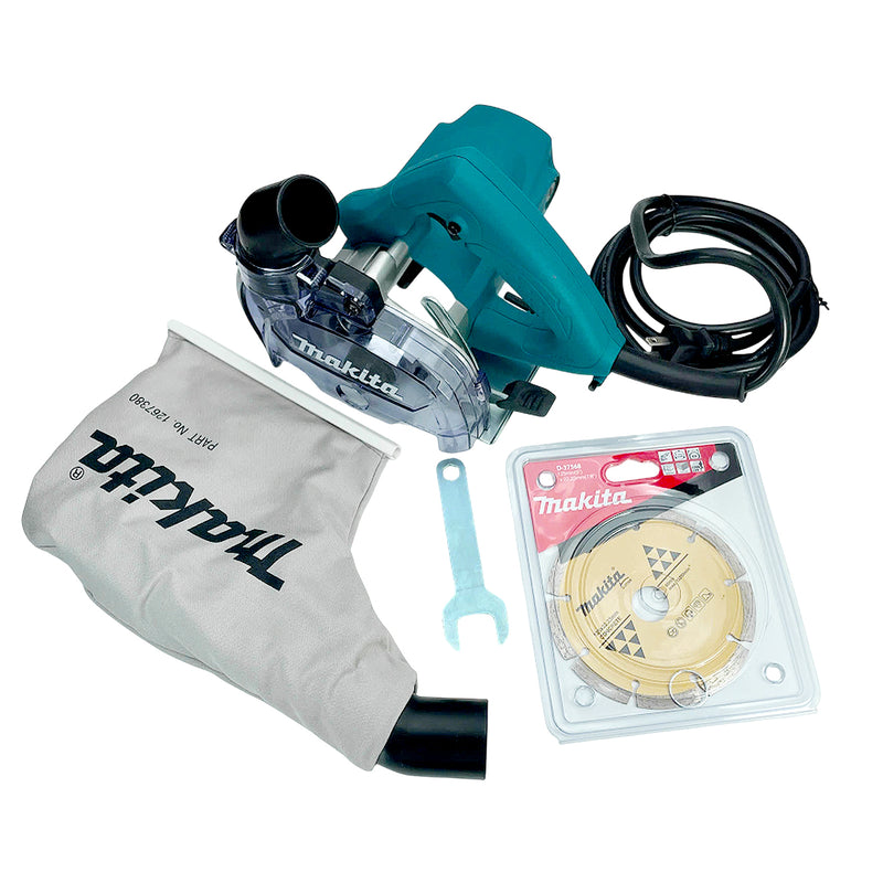 Máy cắt gạch đá Makita 4100KB công suất 1,400W đường kính lưỡi 125mm