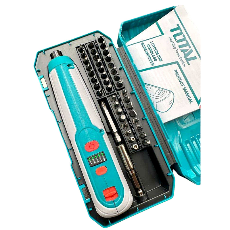 Máy siết vít dùng Pin Lithium-Ion 4V TOTAL TSDLI0406