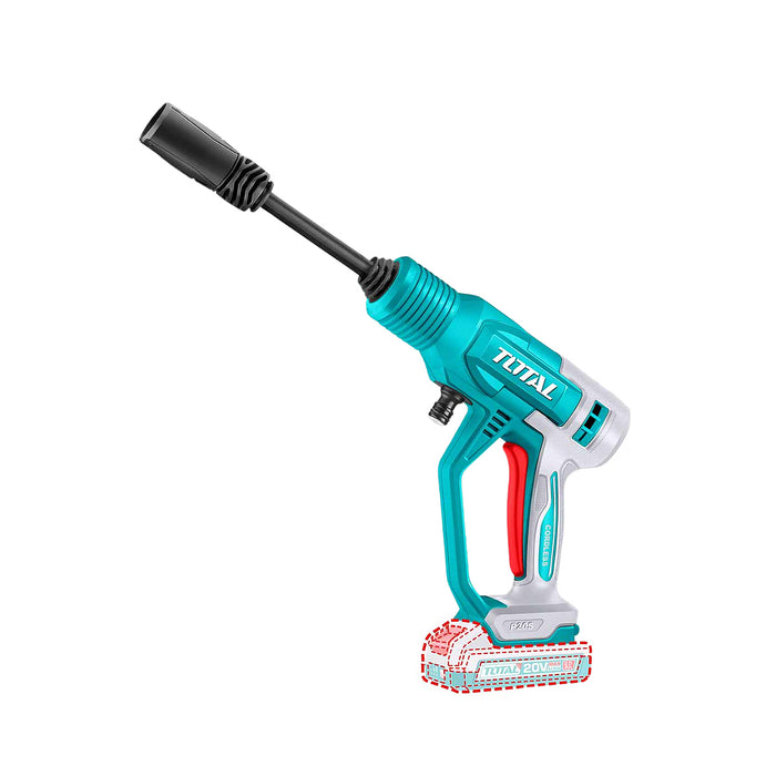Máy xịt rửa dùng Pin 20V Total, áp suất 24.8 bar