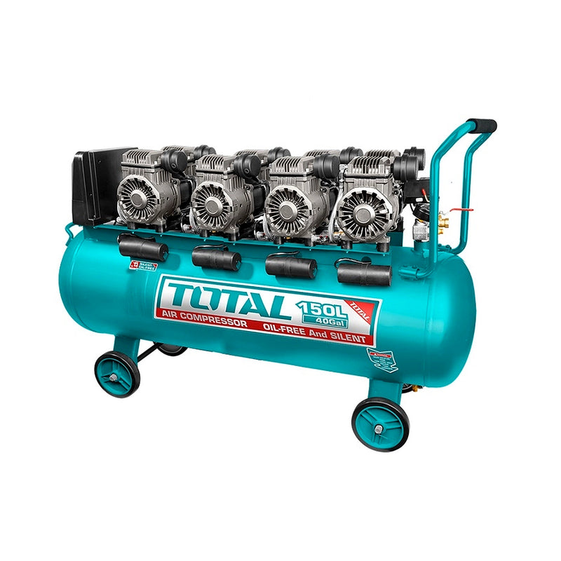 Máy nén khí không dầu 100L 4 đầu nén 4x1200 W TOTAL TCS4481508T