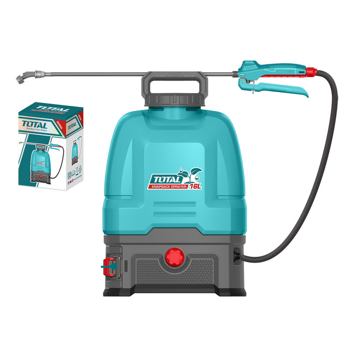 Máy xịt rửa 16L dùng Pin 20V Total, áp suất 5 bar