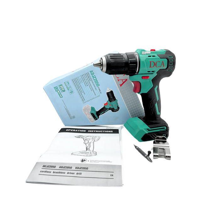 Máy khoan dùng Pin 20V DCA ADJZ2050 (động cơ không chổi Than)
