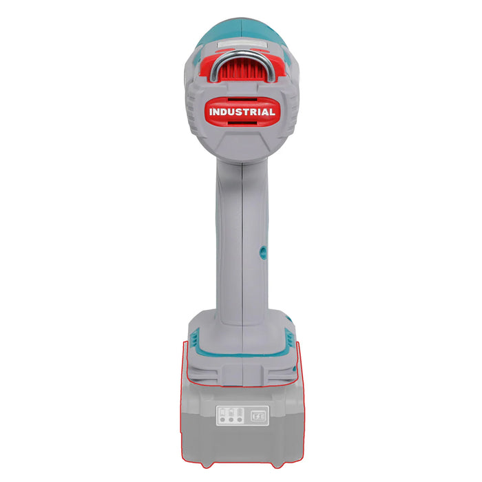 Máy khò nhiệt dùng Pin 20V Total, có điều chỉnh nhiệt độ, màn hình Led hiển thị