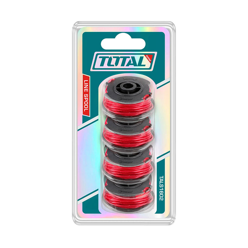 Cuộn cước cắt cỏ Total, loại dây xoắn ốc, đường kính dây 1.6mm, chiều dài 5m