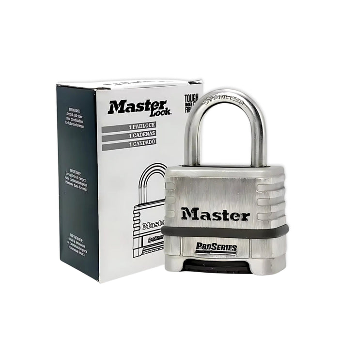 Ổ khóa số Master Lock 1174D, thân khóa bằng Inox cao cấp, 4 cọc số