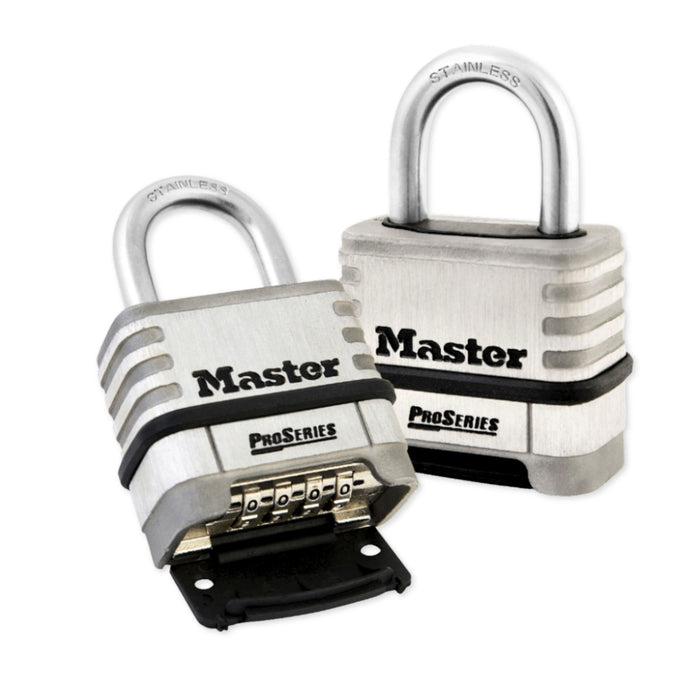 Ổ khóa số Master Lock 1174D, thân khóa bằng Inox cao cấp, 4 cọc số