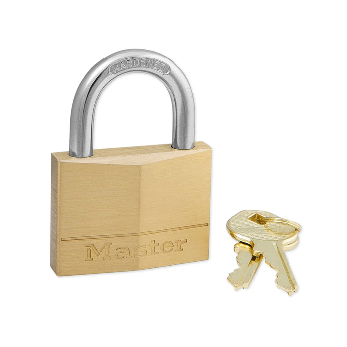 Ổ khóa treo Master Lock 150D, thân khóa bằng đồng thau nguyên khối 50mm