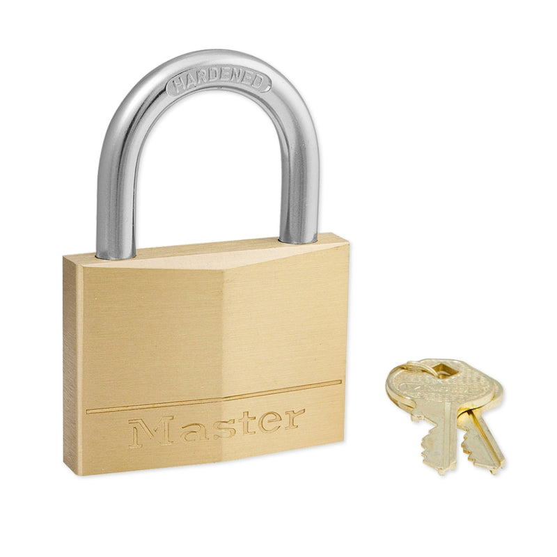 Ổ khóa treo Master Lock 160EURD, thân khóa bằng đồng thau nguyên khối 60mm
