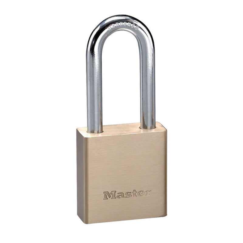 Ổ khóa treo càng dài Master Lock 576DLHPF, thân khóa bằng đồng thau nguyên khối 51mm