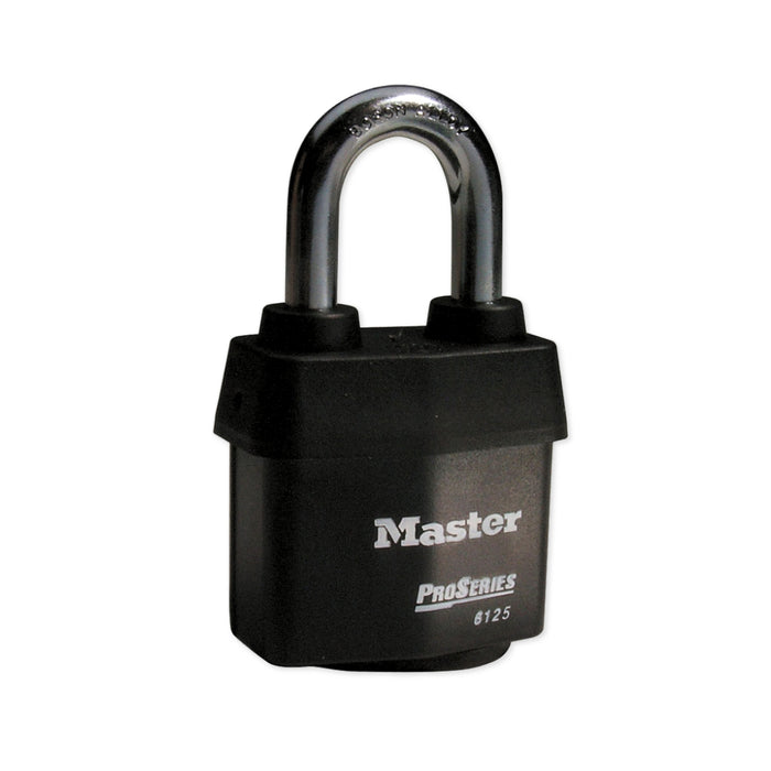 Ổ khóa treo Master Lock 6125, thân khóa bằng thép được bọc nhựa vinyl cao cấp