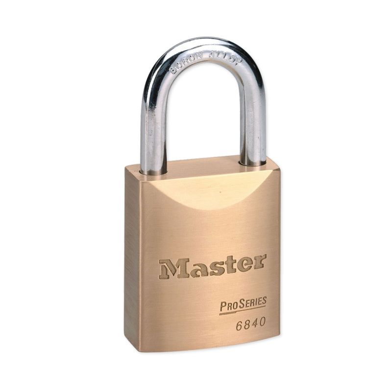 Ổ khóa treo Master Lock 6840 cao cấp, thân khóa bằng đồng thau nguyên khối 44mm