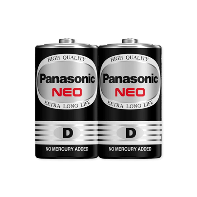 Pin carbon đại 1.5V Panasonic R20NT/2B cỡ D, vỉ 2 viên, xuất sứ Indonesia