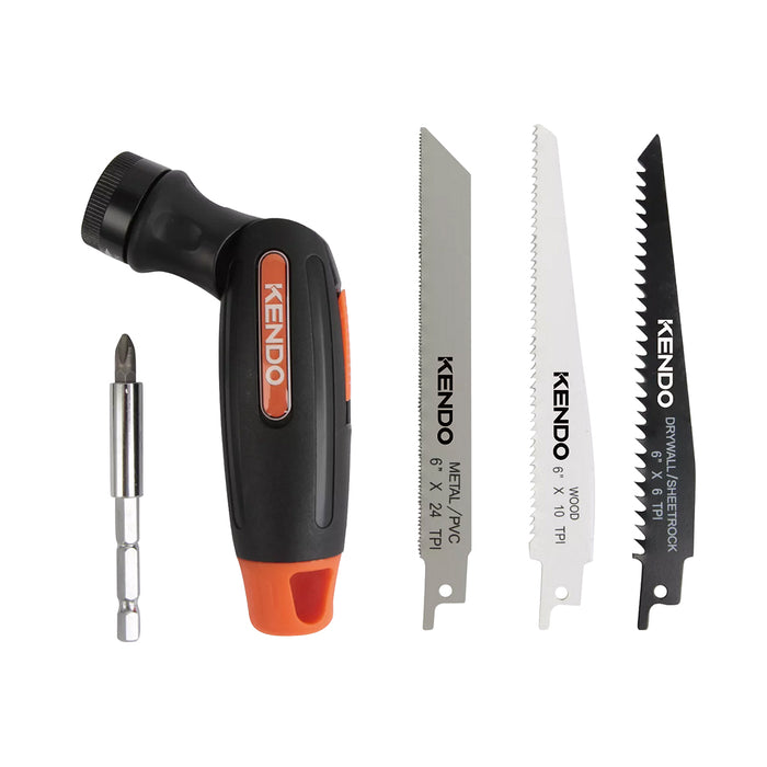 Bộ dụng cụ cưa và vặn vít 14 chi tiết Kendo 21227