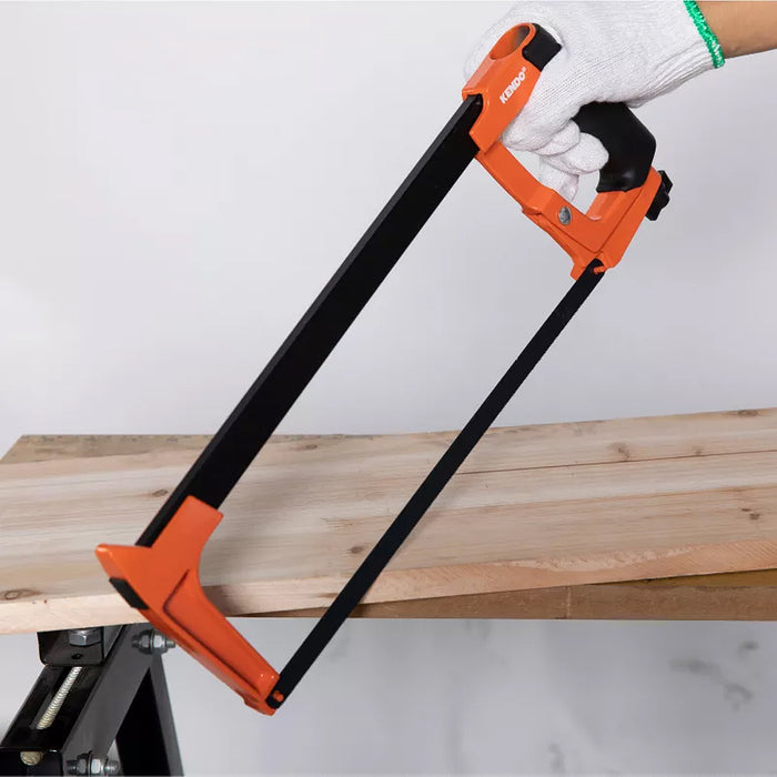 Khung cưa sắt cầm tay hạng nặng Kendo 30566, kích thước 300mm (12 inch), lưỡi cưa thép carbon