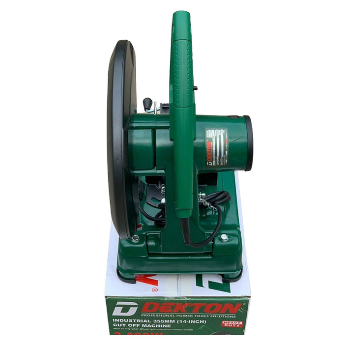 Máy cắt sắt Dekton DK-CS2400 công suất 2400W, đường kính lưỡi cắt 355mm (14 inch)