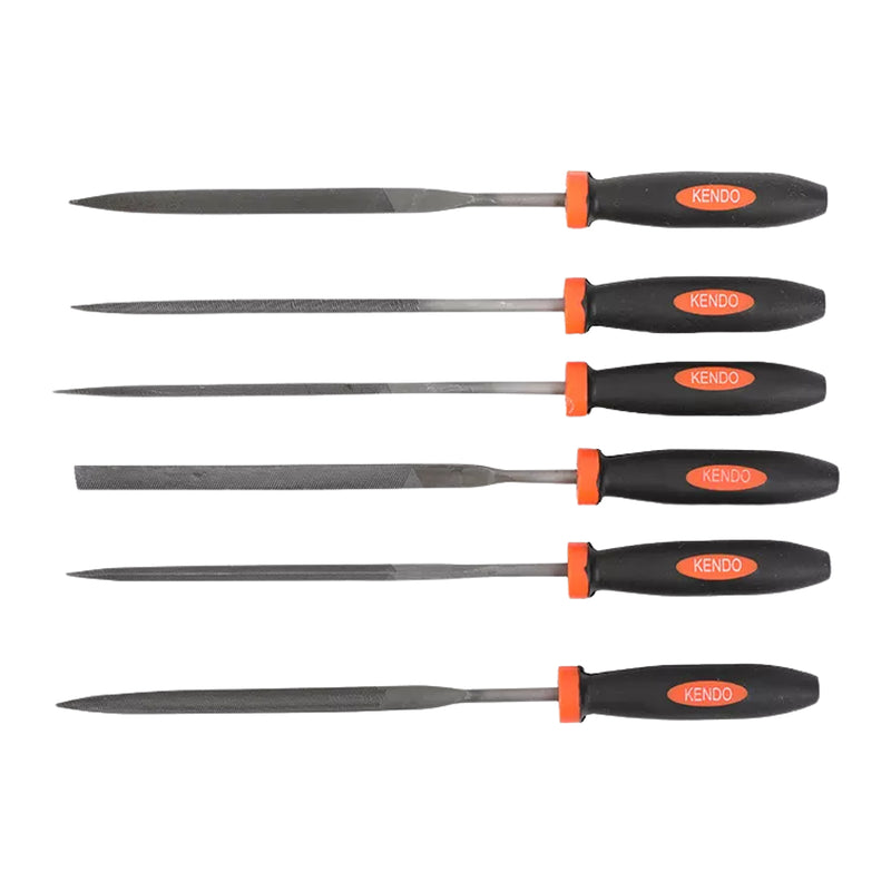 Bộ dũa mini 6 chi tiết Kendo 30181, kích thước 140mm