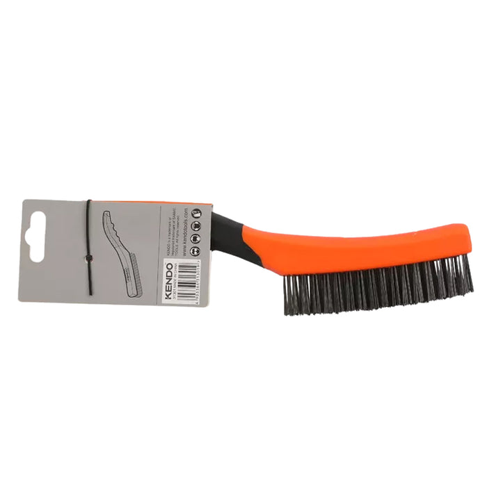 Bàn chải sợi thép 4 x 16 Kendo 31301, kích thước 250mm (10 inch)