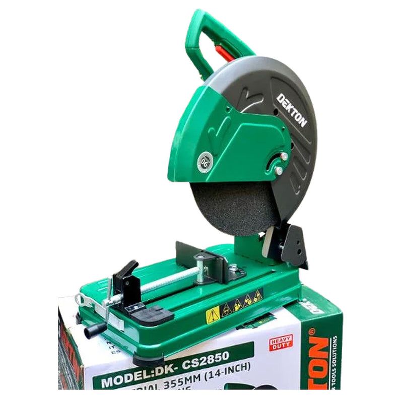Máy cắt sắt Dekton DK-CS2850 công suất 2850W, đường kính lưỡi cắt 355mm (14 inch)