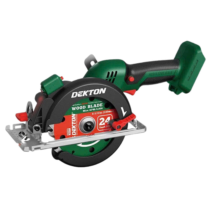 Máy cưa đĩa Dekton M21-CS05BL dùng pin 21V, đường kính lưỡi 140mm