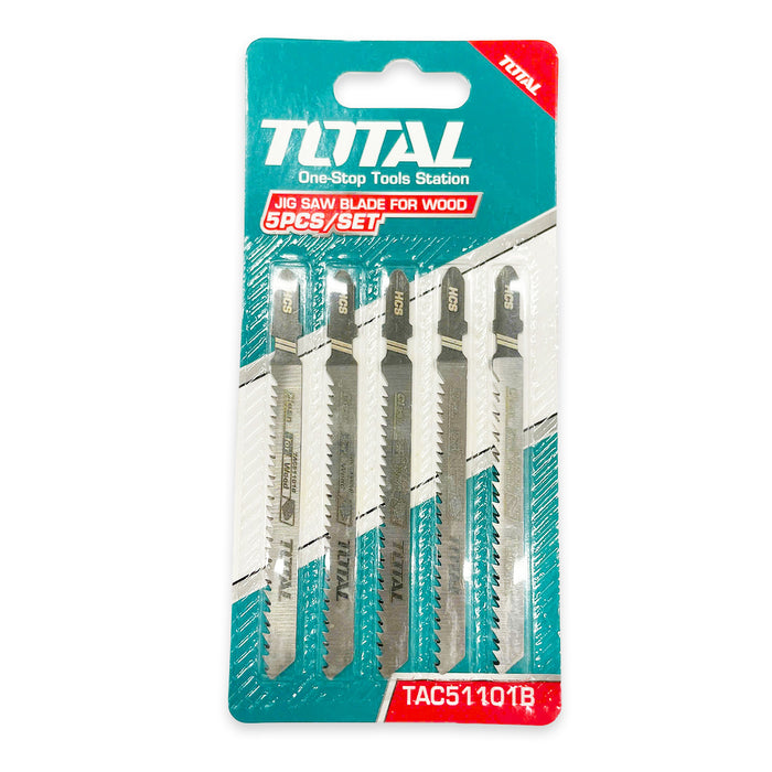 Bộ 5 lưỡi cưa lọng gỗ 10 răng TOTAL TAC51101B