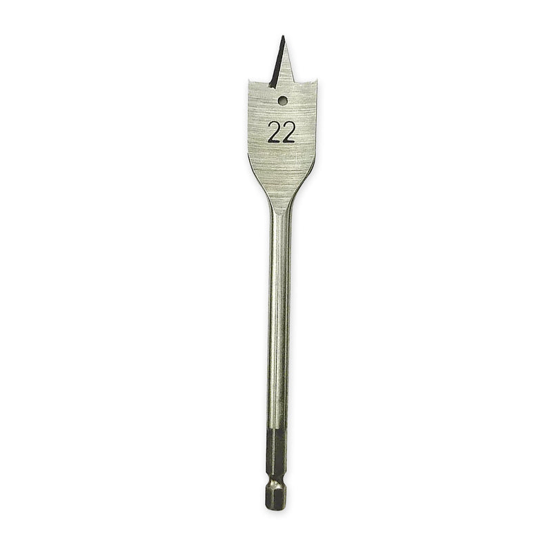 Mũi khoét gỗ đuôi cá dẹp Workpro, đuôi gài lục giác 6.35mm (1/4 inch), vật liệu thép carbon