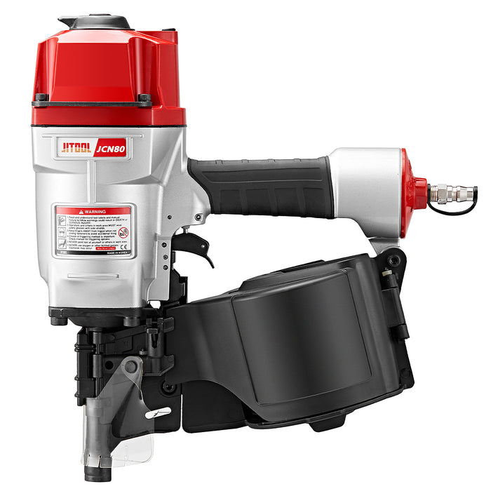 Máy bắn đinh cuộn dùng khí nén JITOOL JCN80, kích thước đinh 50mm - 83mm