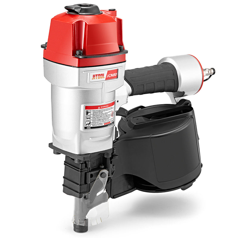 Máy bắn đinh cuộn dùng khí nén JITOOL JCN80, kích thước đinh 50mm - 83mm