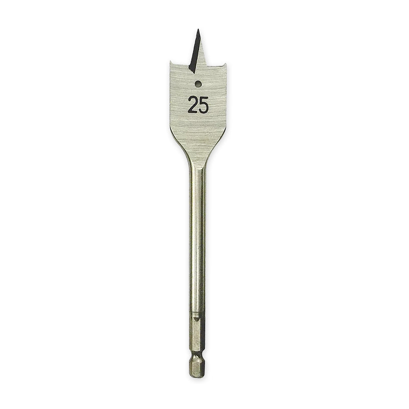 Mũi khoét gỗ đuôi cá dẹp Workpro, đuôi gài lục giác 6.35mm (1/4 inch), vật liệu thép carbon