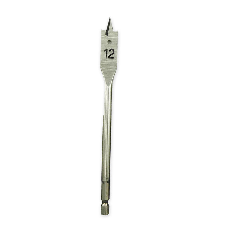 Mũi khoét gỗ đuôi cá dẹp Workpro, đuôi gài lục giác 6.35mm (1/4 inch), vật liệu thép carbon
