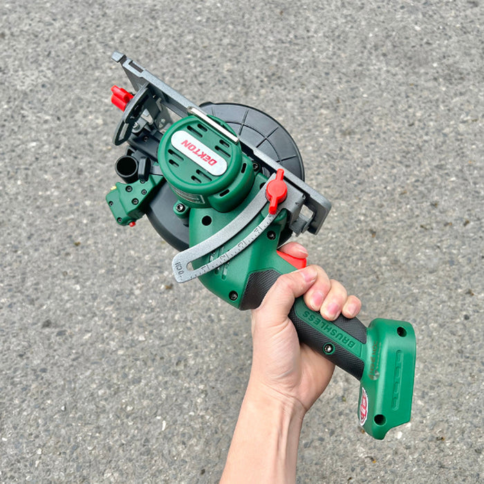 Máy cưa đĩa Dekton M21-CS05BL dùng pin 21V, đường kính lưỡi 140mm