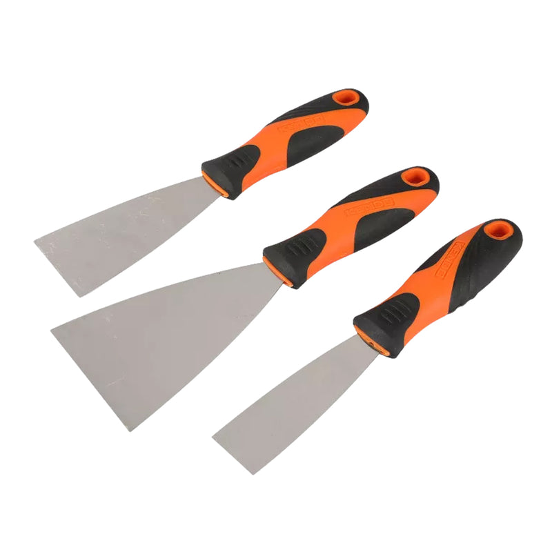 Bộ 3 sủi cán nhựa Kendo 85123, kích thước gồm (30mm - 50mm - 80mm)