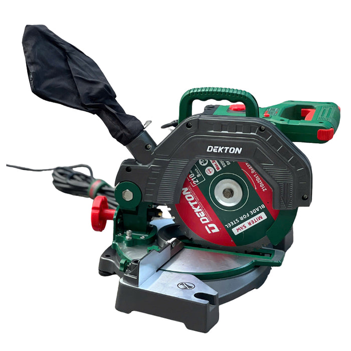 Máy cưa đa góc chỉnh tốc Dekton DK-CN210PLUS công suất 1500W, đường kính lưỡi cắt 210mm
