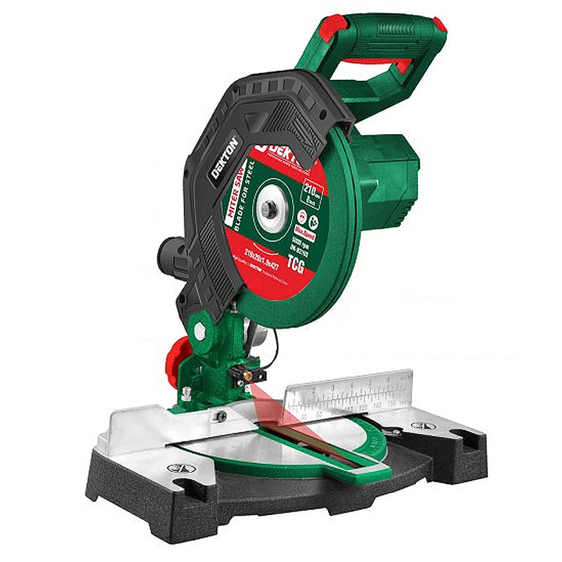 Máy cưa đa góc chỉnh tốc Dekton DK-CN210PLUS công suất 1500W, đường kính lưỡi cắt 210mm