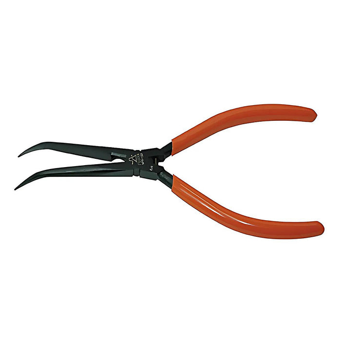 Kìm kỹ thuật mini có mũi nhọn đầu nhíp cong Fujiya ATR-150SB (MP8-150) có lò xo trợ lực. Tiêu chuẩn an toàn RoHS