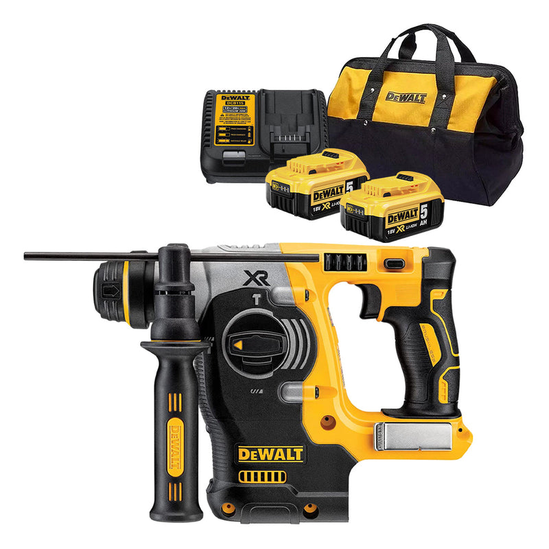 Máy khoan Dewalt DCH273 động cơ chổi không than, dùng Pin XRP 18V, đuôi gài SDS PLUS 24mm, lực đập 2.1J